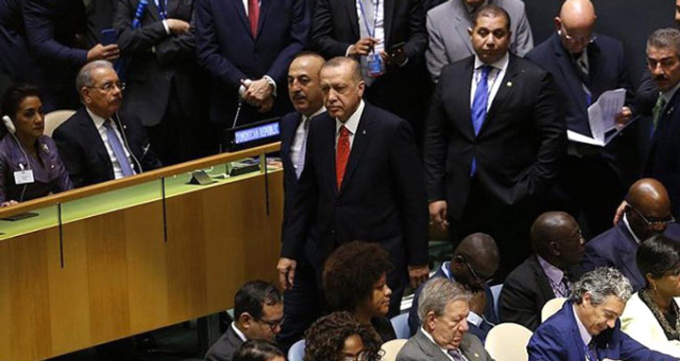 Başkan Erdoğan, Trump'ın Konuşma Yaptığı Sırada BM Salonundan Ayrıldı Mı?