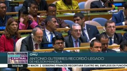 Télécharger la video: Con Cumbre de la Paz inicia la 73º Asamblea General de la ONU