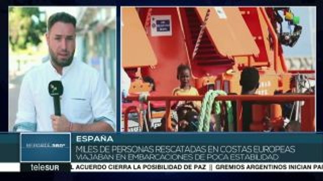 Miles de rescatados en el Mediterráneo este fin de semana