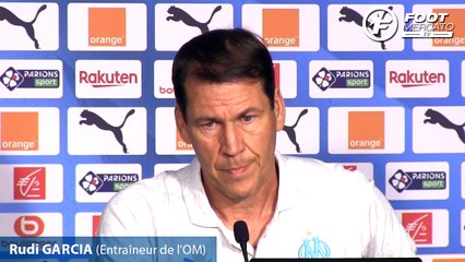 la conf de Garcia avant OM-Strasbourg