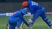 India Vs Afghanistan Asia Cup 2018: Dinesh Karthik touches Mohammad Shahzad's feet|वनइंडिया हिंदी