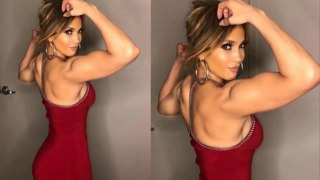 Jennifer Lopez's Arm Muscles!
