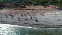Spor Sea To Sky Enduro Motosiklet Yarışı Plaj Etabıyla Başladı