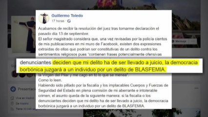Willy Toledo será procesado por ofender a los sentimientos religiosos