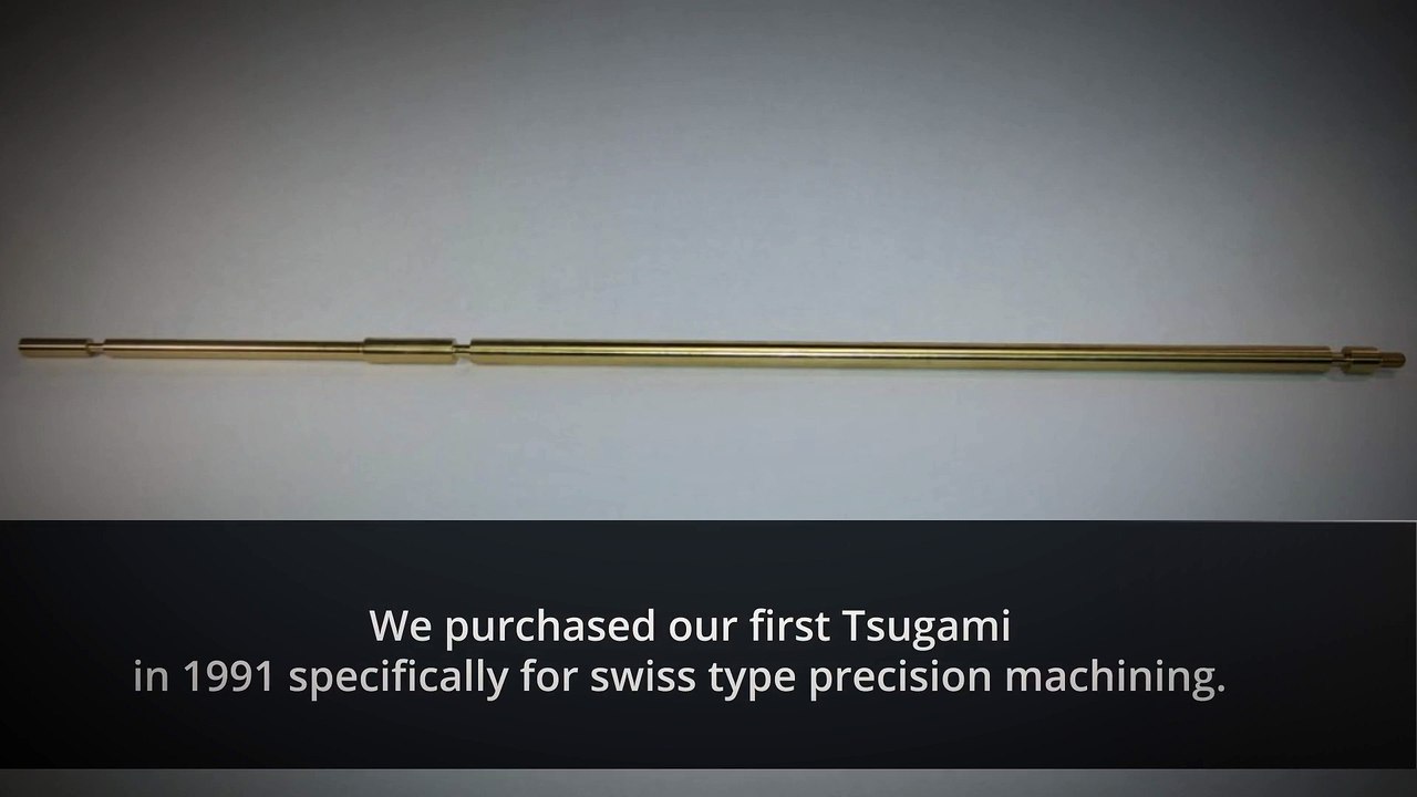 The Swiss turning department is the backbone of Integral Machining Ltd.