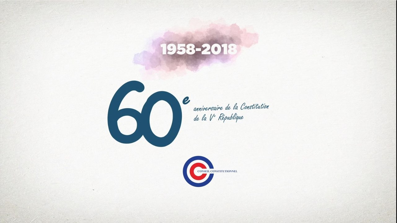 La Constitution a 60 ans