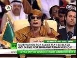 Gaddafi's Gold Dinar Currency Prompted NATO Invasion of Libya