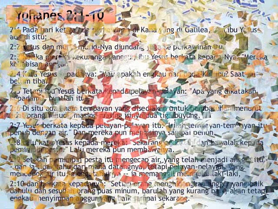 [62] MUKJIZAT YESUS UBAH AIR MENJADI ANGGUR.. BENARKAH ? PADAHAL DALAM INJIL YESUS HARAMKAN ANGGUR !