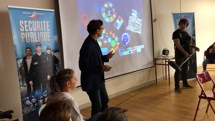 Le Mans. Un policier au collège Saint-Joseph pour prévenir des dangers d’Internet