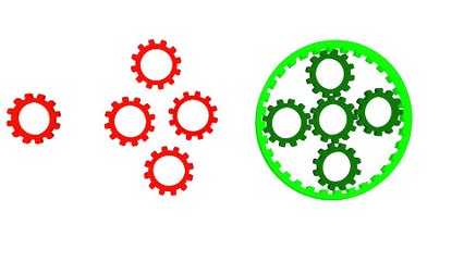 gear work blender 3d