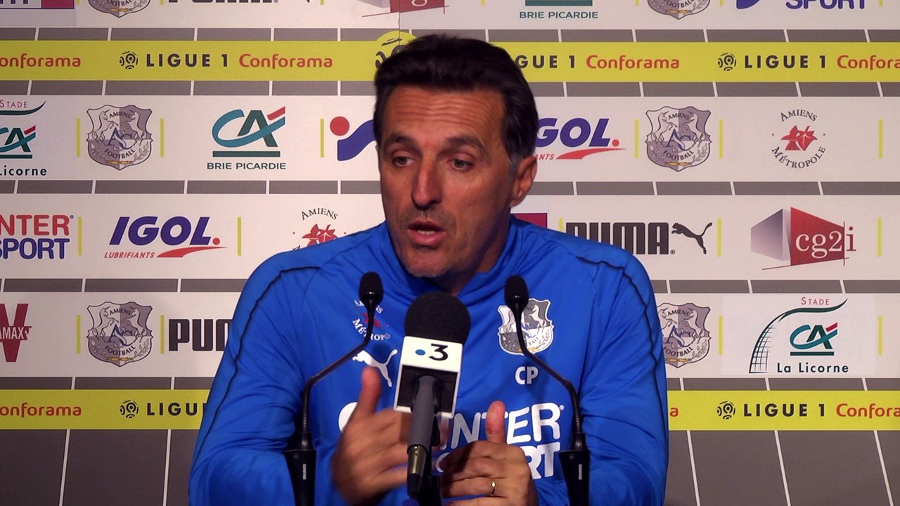 L'avant Match Amiens SC - Stade Rennais , Christophe Pélissier