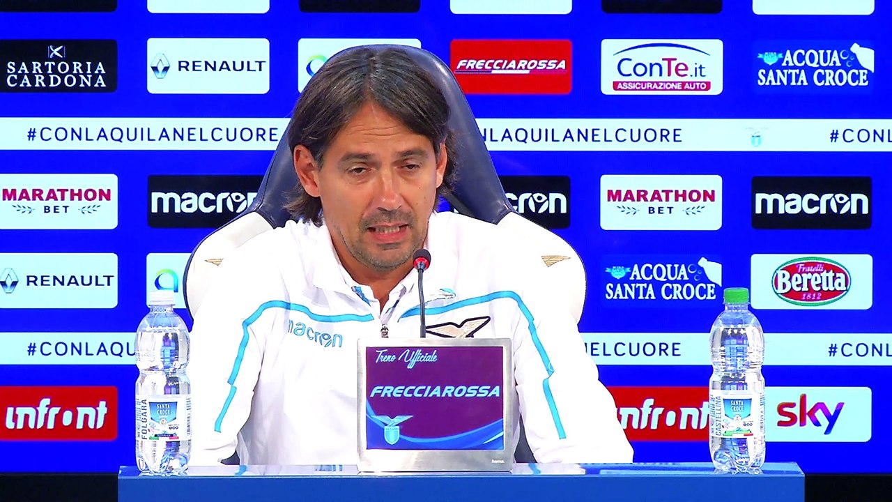VIDEO / LA CONFERENZA DI INZAGHI PRE UDINESE-LAZIO - ASCOLTA LE SUE PAROLE