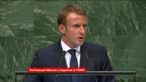 Assemblée générale de l'ONU : Emmanuel Macron ne croit pas au 