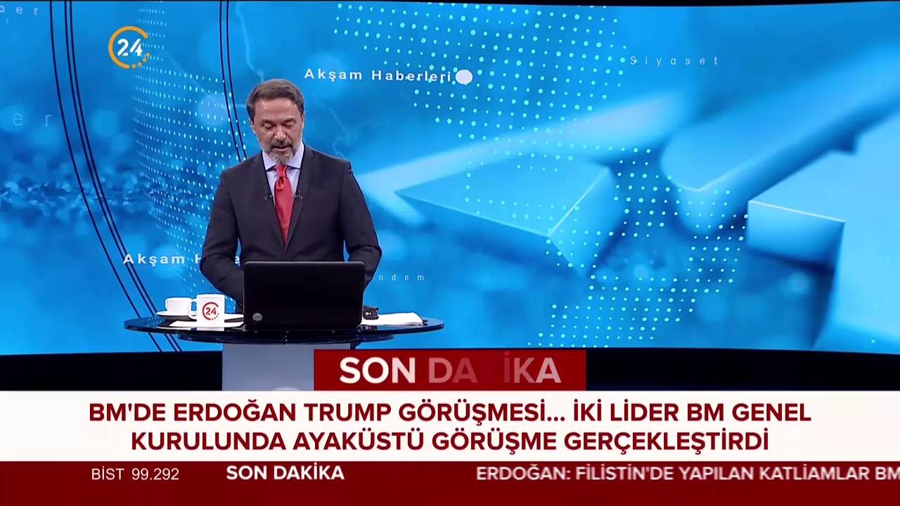 Başkan Erdoğan, Trump ile BM Genel Kurulu'nda görüştü