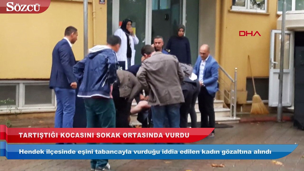 Sakarya’da tartıştığı karısı tarafından vurulduğu öne sürülen kişi, polis merkezine sığındı