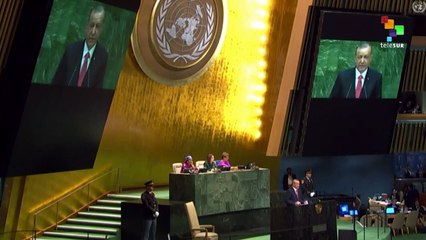 UN General Assembly: Turkey's Erdogan