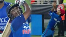 India VS Afghanistan Asia Cup 2018: Ambati Rayudu out for 57 by Mohammad Nabi| वनइंडिया हिंदी