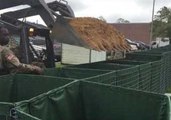 National Guard Builds Barrier at Georgetown Hospital