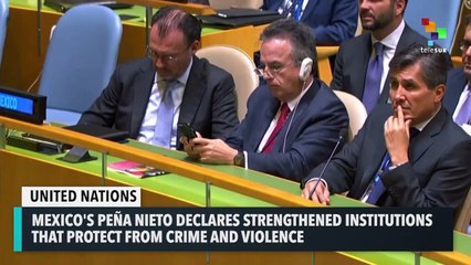 UN: Peña Nieto Whitewashes Mexico's Extreme Violence