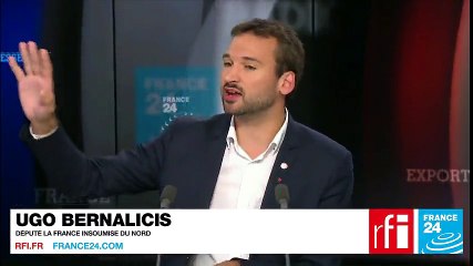 Pour Ugo Bernalicis, «Emmanuel Macron est bien l’allié objectif de Salvini et inversement»