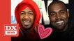 Kanye West And Nick Cannon Squash Beef Over Kim Kardashian Commentary