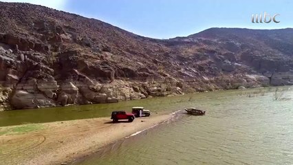 بحيرة مائية ضخمة في إحدى محافظات السعودية.. توقع أين؟