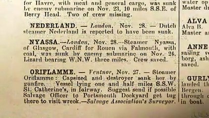 Dünya Savaşları - 7. Bölüm - Abluka 1916-1917