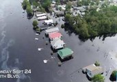 Florence Flooding Before and After Near Myrtle Beach