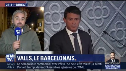 Candidat à la Mairie de Barcelone, Manuel Valls quitte la vie politique française: "bon débarras" pour Alexis Corbière