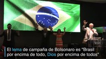 Evangélicos brasileños rezan y votan por Bolsonaro