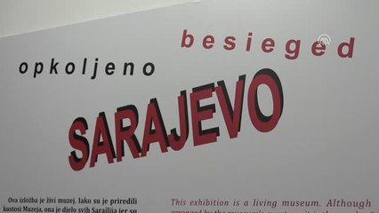 Sırbistan'da "Kuşatılmış Saraybosna" Sergisi