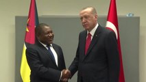 Cumhurbaşkanı Erdoğan, Mozambik Devlet Baskanı Nyusi ile Görüştü