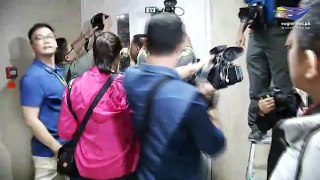 ICYMI: Police arrive at the Senate following Makati court's order to arrest Trillanes