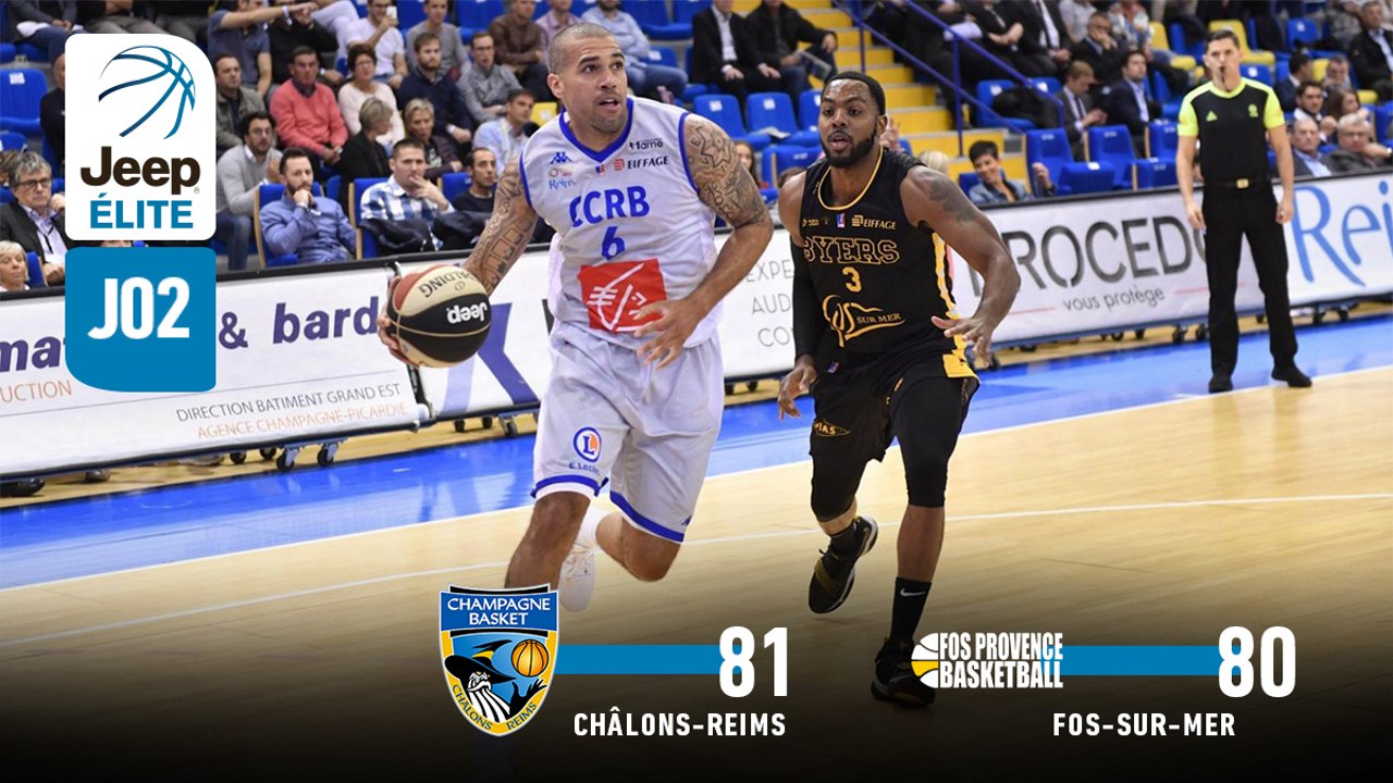 Jeep® ÉLITE : Châlons-Reims vs Fos-sur-Mer (J2)