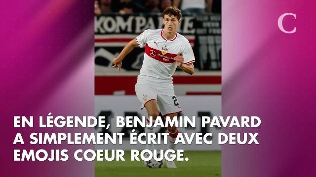 PHOTO. Le tendre message d'amour de Benjamin Pavard à Rachel Legrain-Trapani