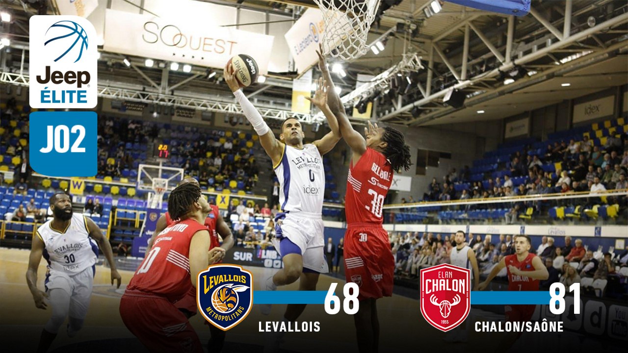 Jeep® ÉLITE : Levallois vs Chalon-sur-Saône (J2)