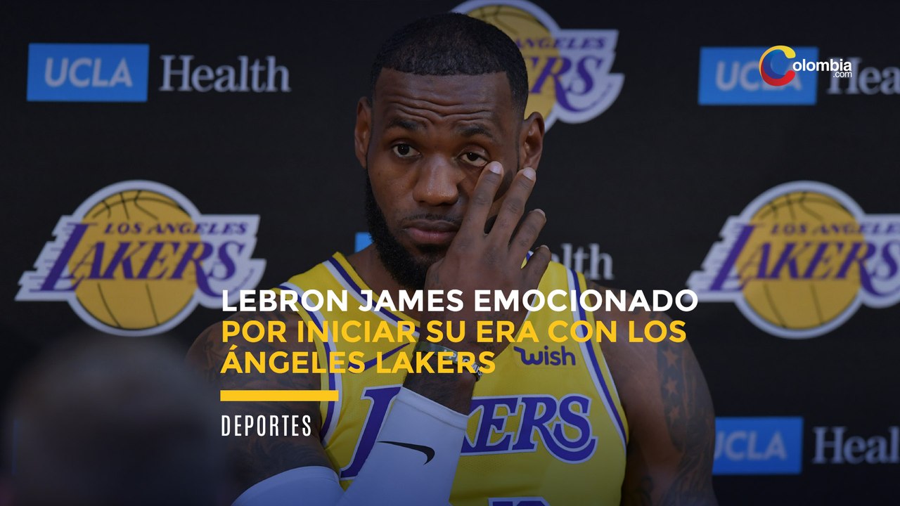 Lebron James emocionado por iniciar su era con Los Ángeles Lakers