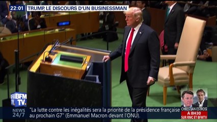 Trump, le discours d'un businessman