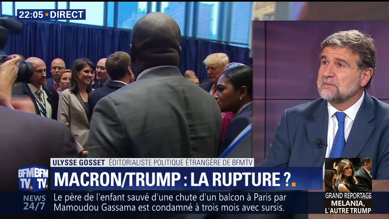 Macron/Trump: La rupture ?