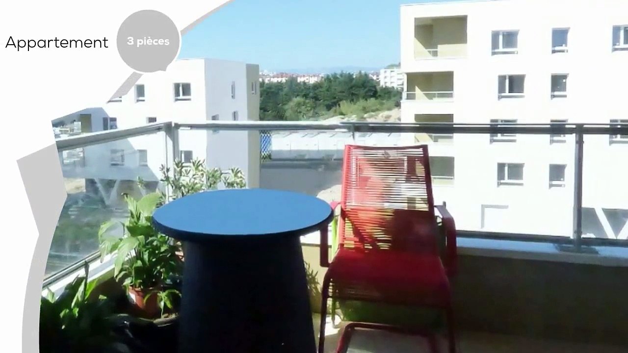 A vendre - Appartement - VAULX EN VELIN (69120) - 3 pièces - 59m²