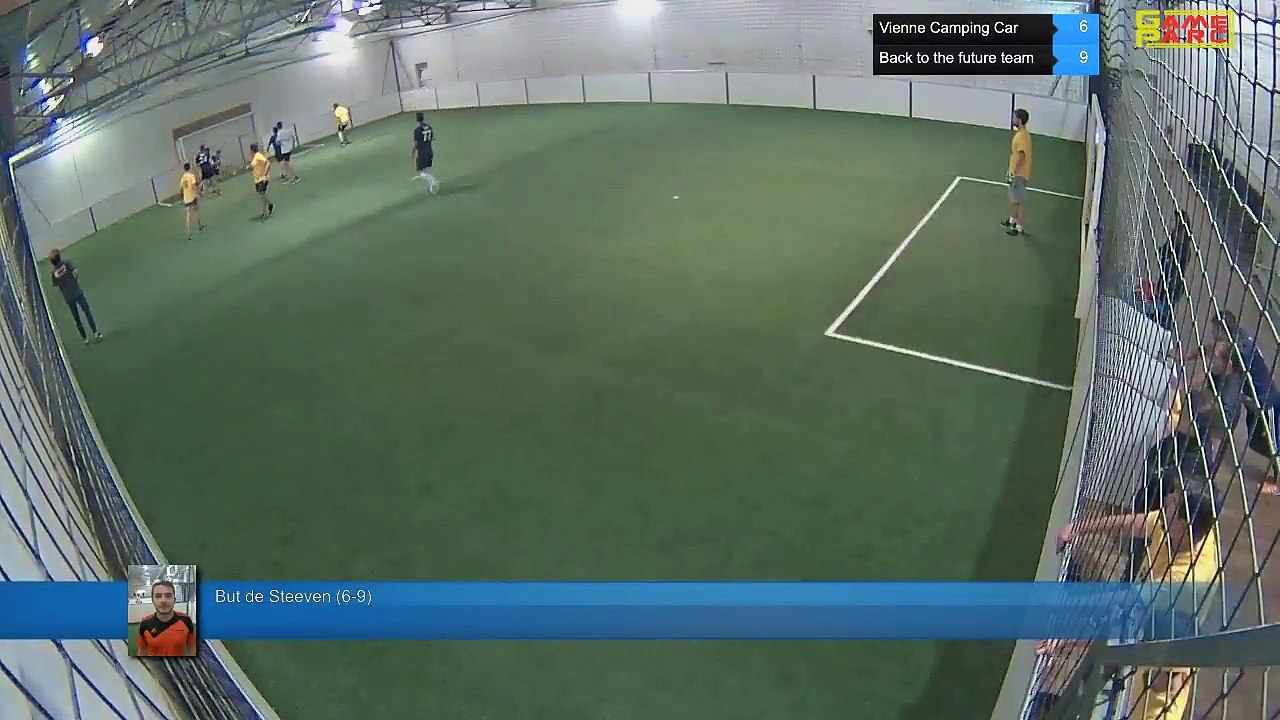 But de Steeven (6-9) - Vienne Camping Car Vs Back to the future team - 25/09/18 19:00 - LIGUE 4