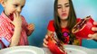 Обычная Еда против Мармелада Челлендж! МАМА ПЛАЧЕТ! Real Food vs Gummy Food