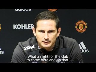 Frank Lampard Hails 'Special' Derby Display In Win Over Manchester United