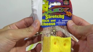 Мышки и сыр игрушка распаковка Stretchy Mice and cheese unboxing toy