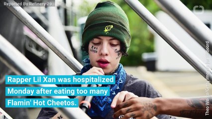 Flamin' Hot Cheetos Put Lil Xan In the Hospital