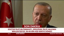Cumhurbaşkanı Erdoğan Reuters'a röportaj veriyor