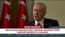 Cumhurbaşkanı Erdoğan Reuters'a röportaj veriyor