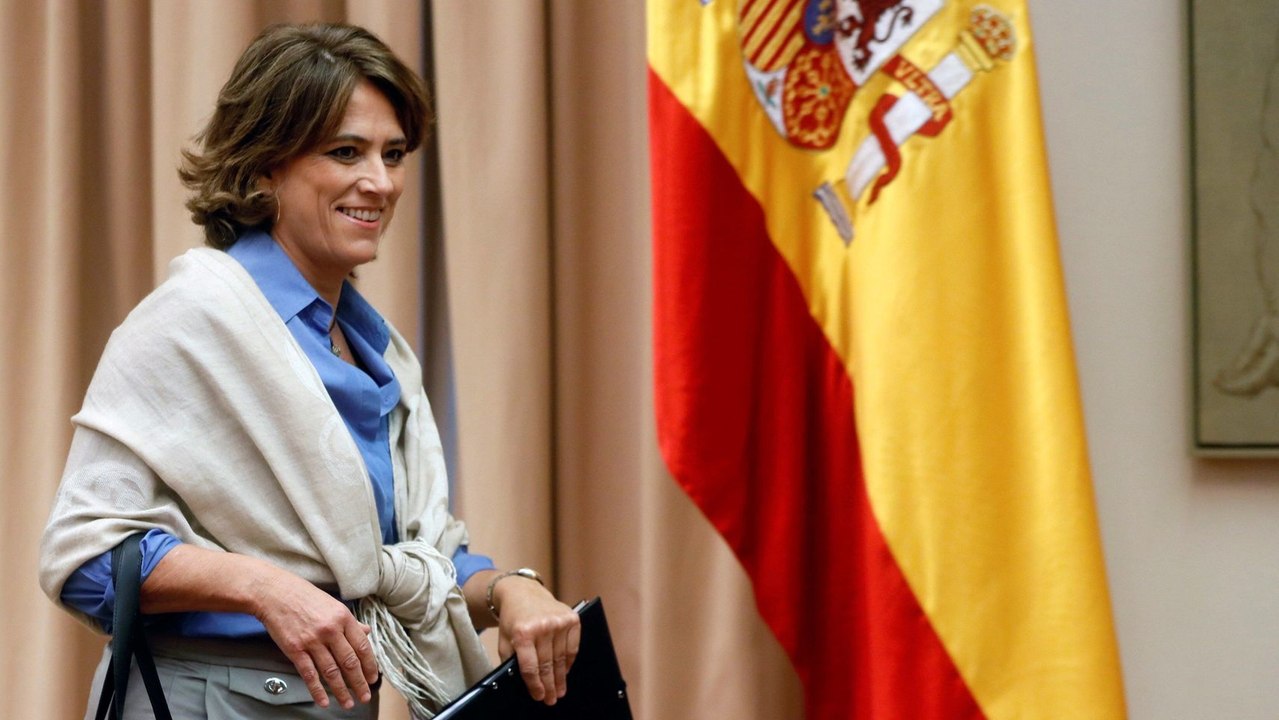 Delgado sobre el encuentro de jueces con menores en Colombia. Moncloa.com