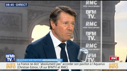 "Macron est de toute évidence en perte de vitesse avec un été calamiteux" estime Christian Estrosi, Maire de Nice (LR)