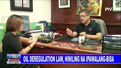 Oil Deregulation Law, hiniling na ipawalang-bisa